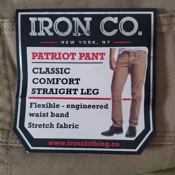 NWT IRON CO WORK PANTS - Picture 2 of 6